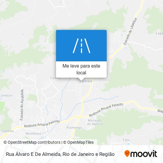 Rua Álvaro E De Almeida mapa