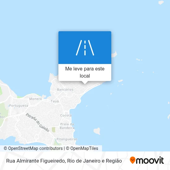 Rua Almirante Figueiredo mapa