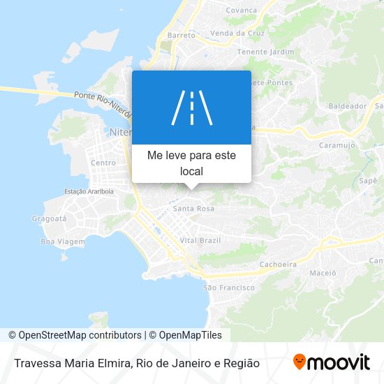 Travessa Maria Elmira mapa