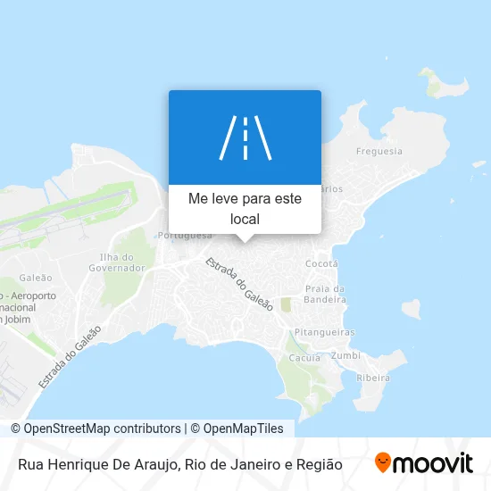 Rua Henrique De Araujo mapa
