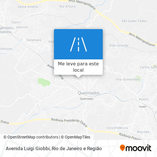Avenida Luigi Giobbi mapa