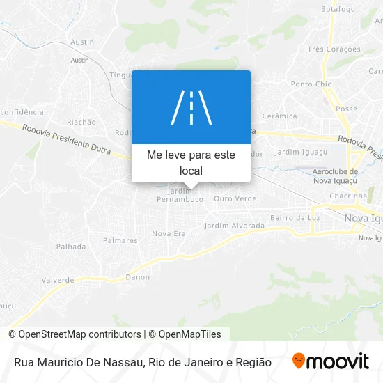 Rua Mauricio De Nassau mapa