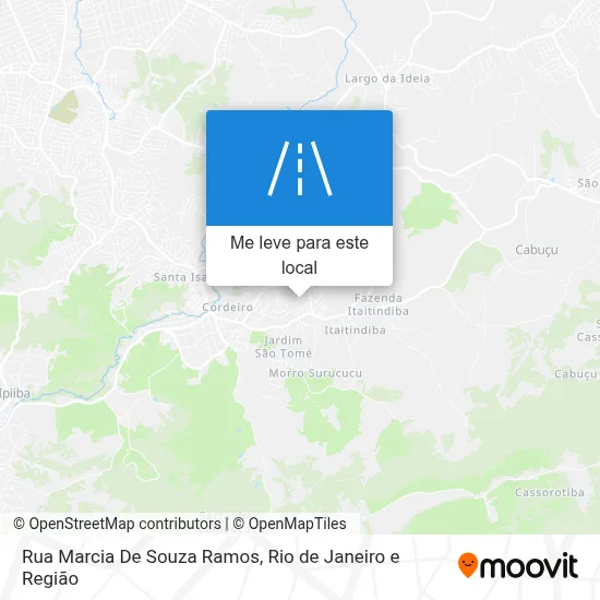 Rua Marcia De Souza Ramos mapa