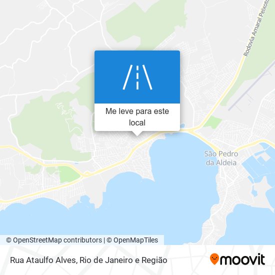 Rua Ataulfo Alves mapa