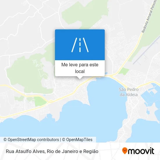 Rua Ataulfo Alves mapa