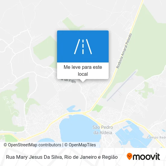 Rua Mary Jesus Da Silva mapa