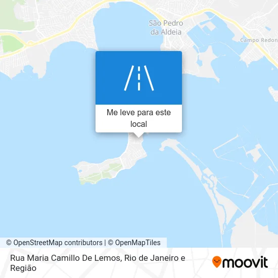 Rua Maria Camillo De Lemos mapa
