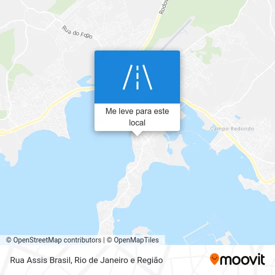 Rua Assis Brasil mapa