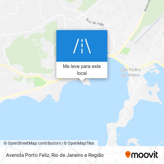 Avenida Porto Feliz mapa