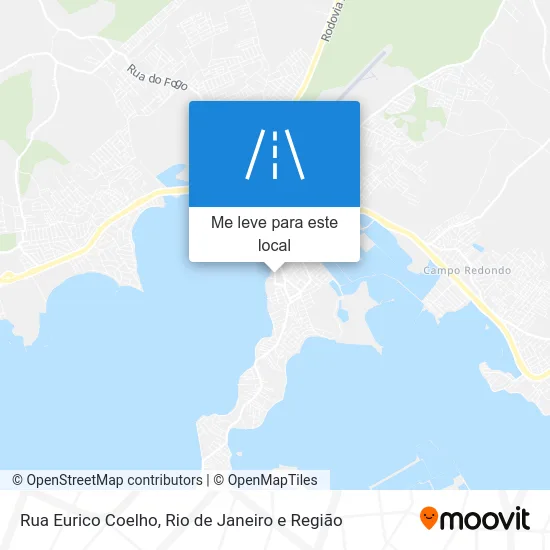 Rua Eurico Coelho mapa