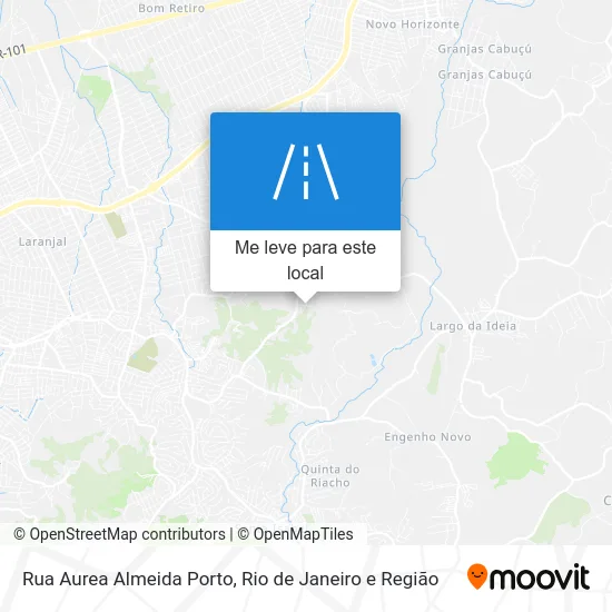 Rua Aurea Almeida Porto mapa