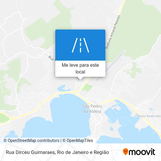 Rua Dirceu Guimaraes mapa