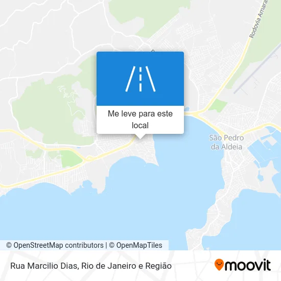 Rua Marcilio Dias mapa