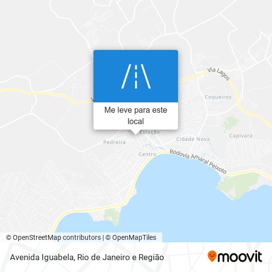 Avenida Iguabela mapa