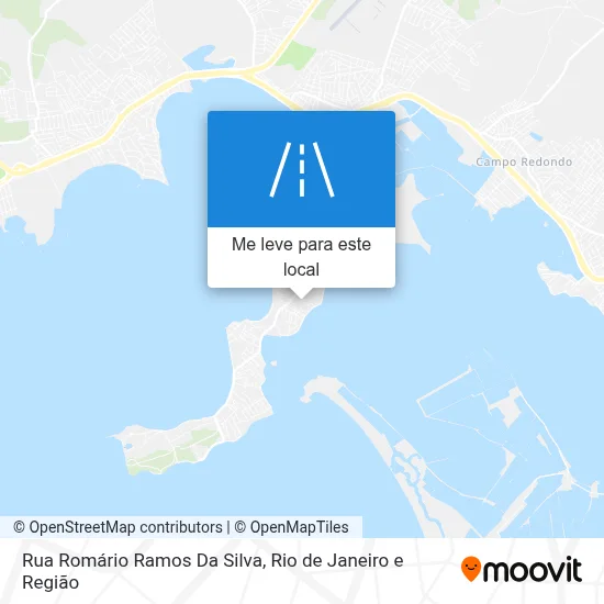 Rua Romário Ramos Da Silva mapa