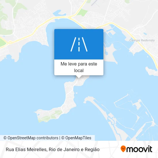 Rua Elias Meirelles mapa