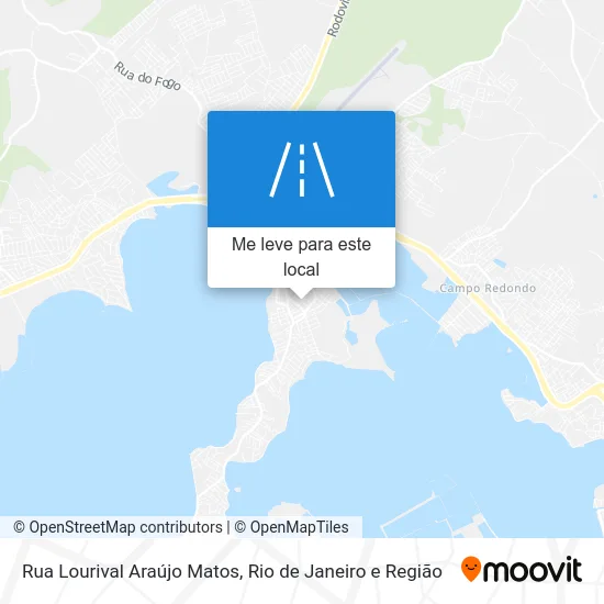 Rua Lourival Araújo Matos mapa