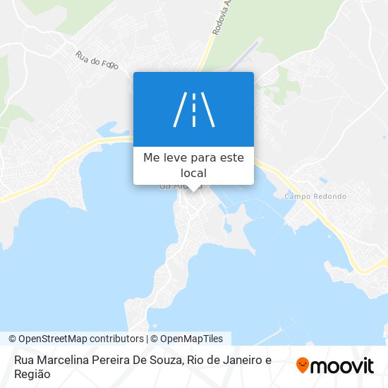 Rua Marcelina Pereira De Souza mapa