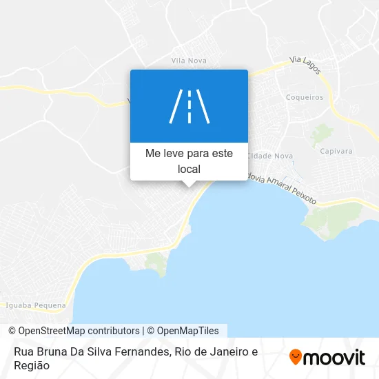 Rua Bruna Da Silva Fernandes mapa