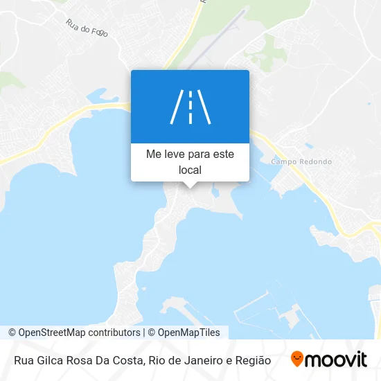 Rua Gilca Rosa Da Costa mapa