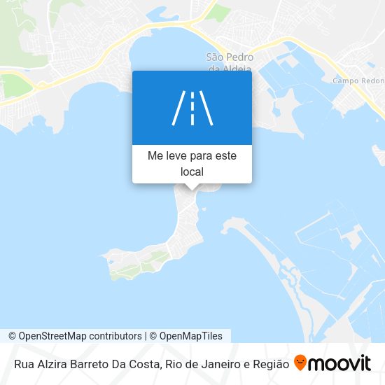 Rua Alzira Barreto Da Costa mapa