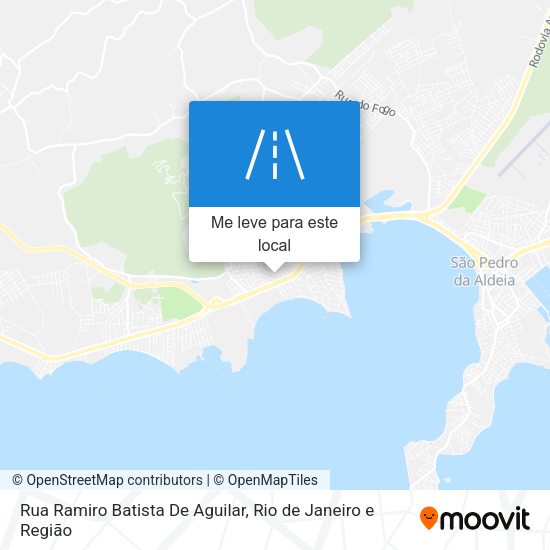 Rua Ramiro Batista De Aguilar mapa