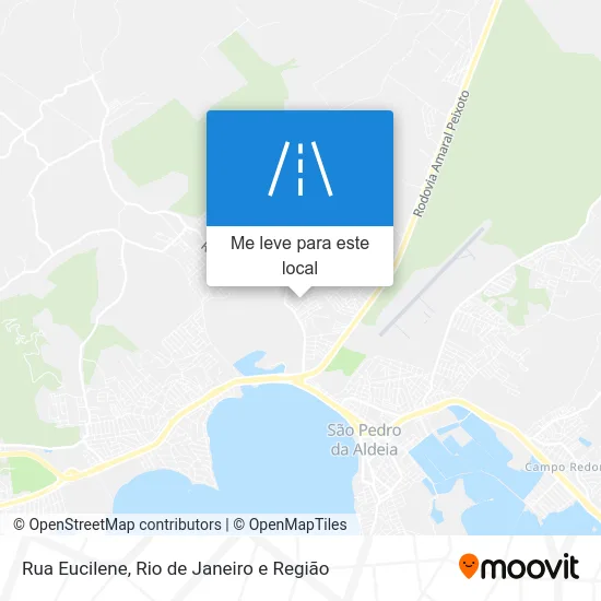 Rua Eucilene mapa