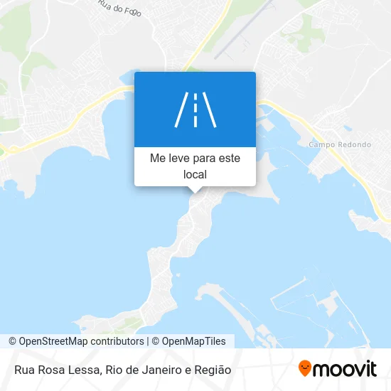 Rua Rosa Lessa mapa