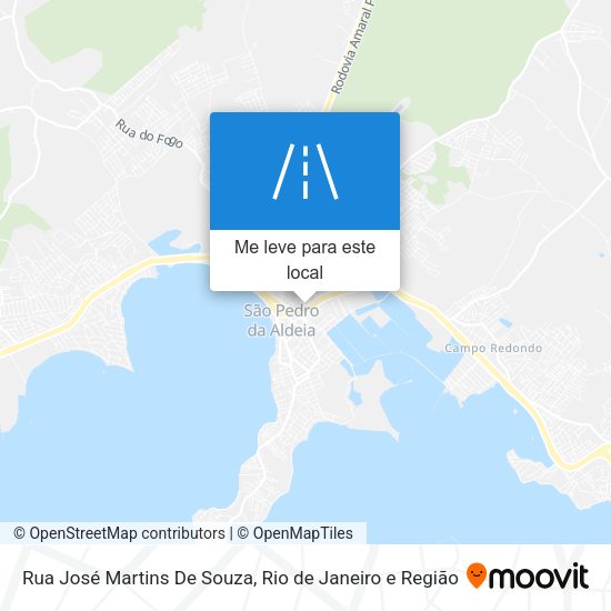 Rua José Martins De Souza mapa