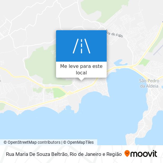 Rua Maria De Souza Beltrão mapa