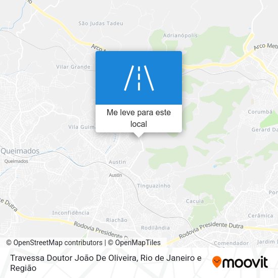 Travessa Doutor João De Oliveira mapa