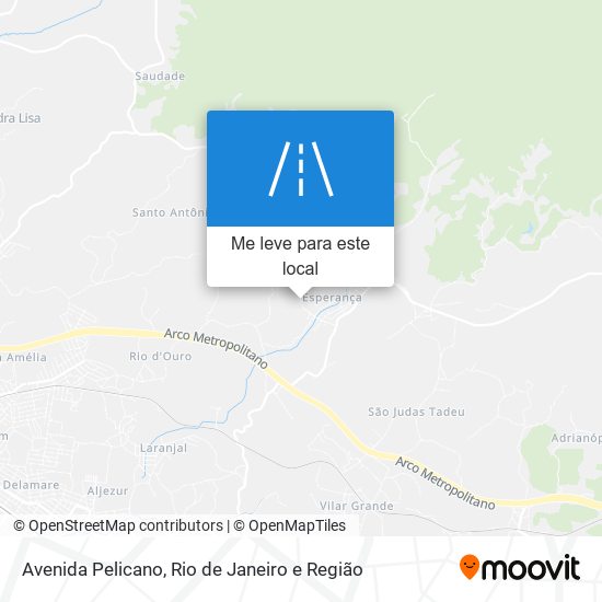 Avenida Pelicano mapa