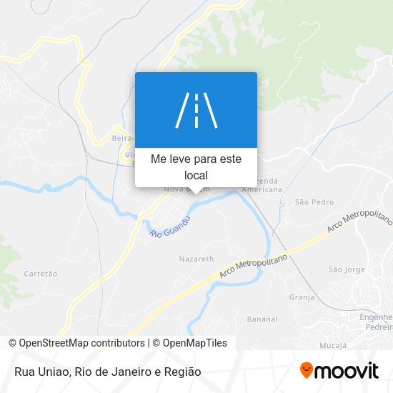 Rua Uniao mapa