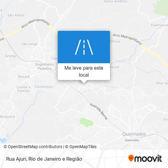 Rua Ajuri mapa