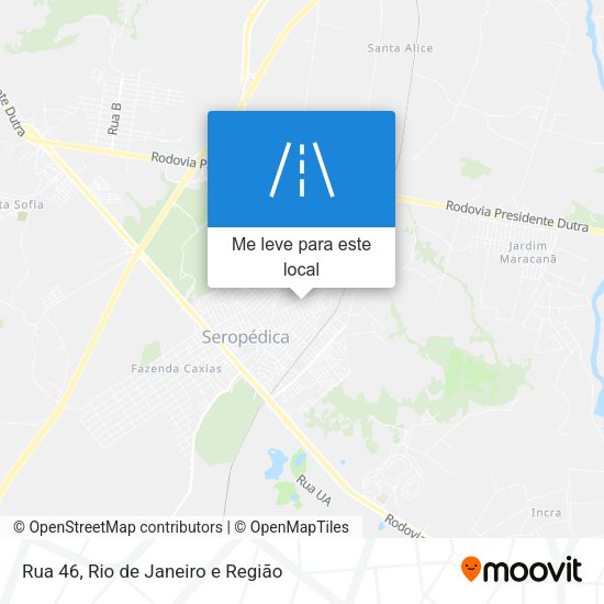 Rua 46 mapa