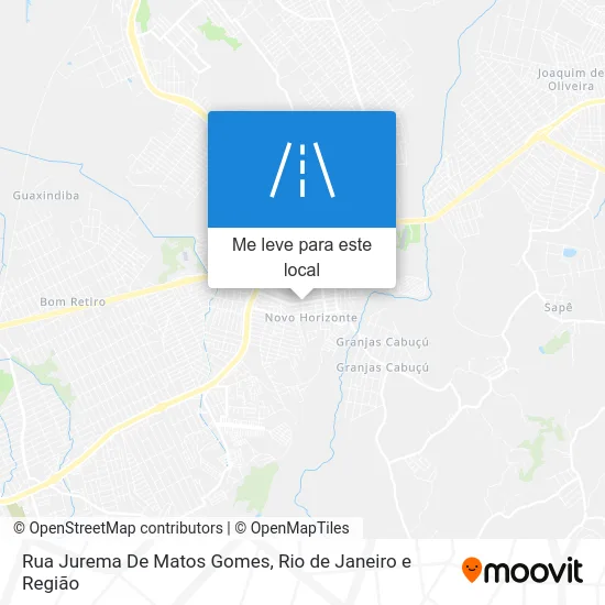 Rua Jurema De Matos Gomes mapa