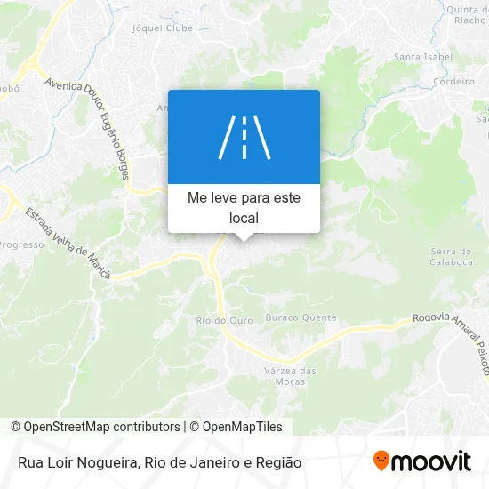 Rua Loir Nogueira mapa