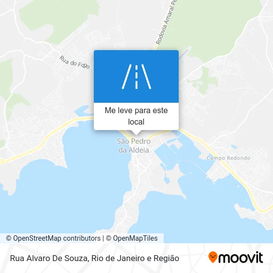 Rua Alvaro De Souza mapa