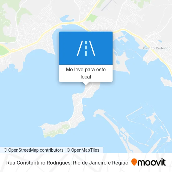 Rua Constantino Rodrigues mapa