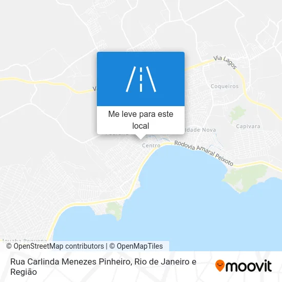 Rua Carlinda Menezes Pinheiro mapa