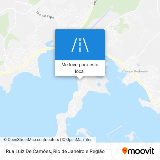 Rua Luiz De Camões mapa