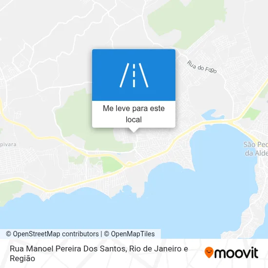 Rua Manoel Pereira Dos Santos mapa
