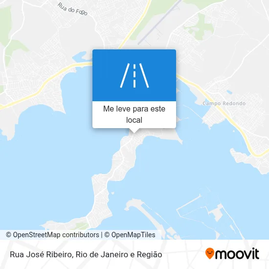 Rua José Ribeiro mapa