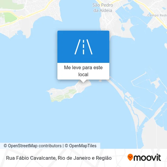 Rua Fábio Cavalcante mapa