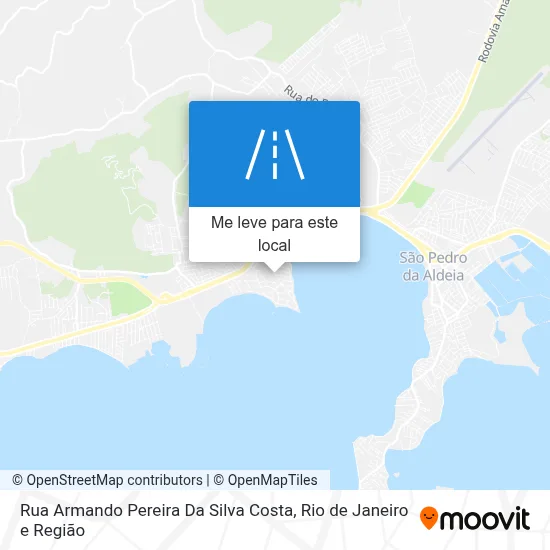 Rua Armando Pereira Da Silva Costa mapa