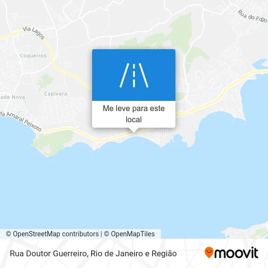 Rua Doutor Guerreiro mapa