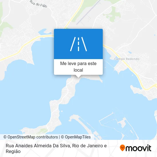 Rua Anaídes Almeida Da Silva mapa
