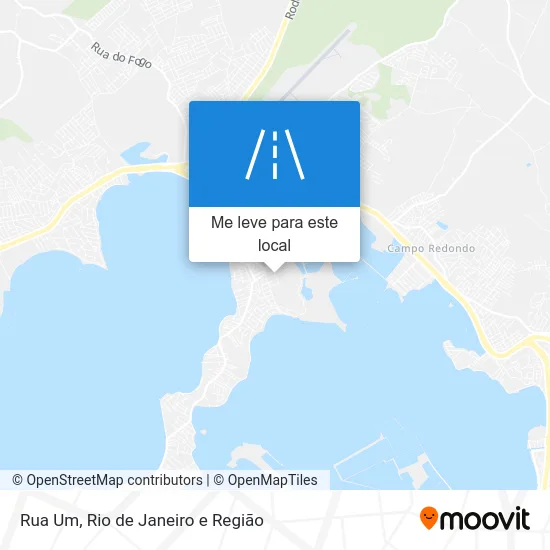 Rua Um mapa