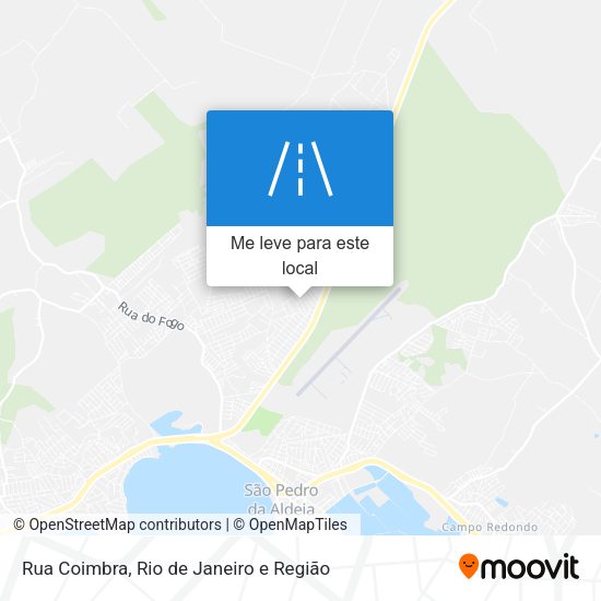 Rua Coimbra mapa