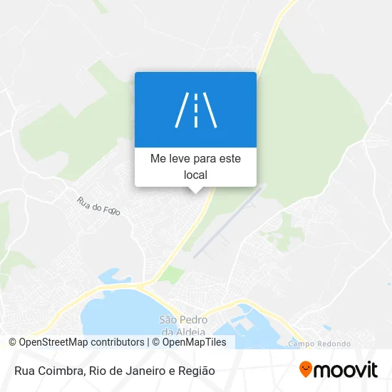 Rua Coimbra mapa